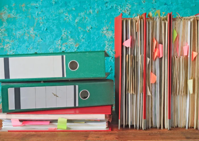 L-Shaped File Folder