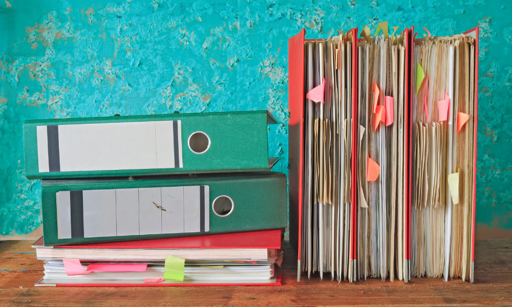 L-Shaped File Folder
