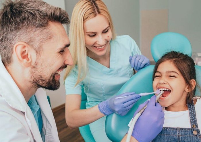 Children First Visit the Dentist